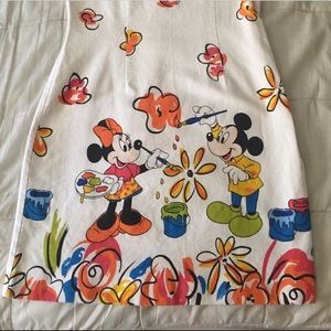 Vintage Walt Disney World Mickey and Minnie Dress
